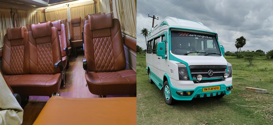Tempo Traveller on Hire in Chennai